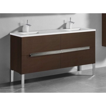 Soho 60" Double Walnut